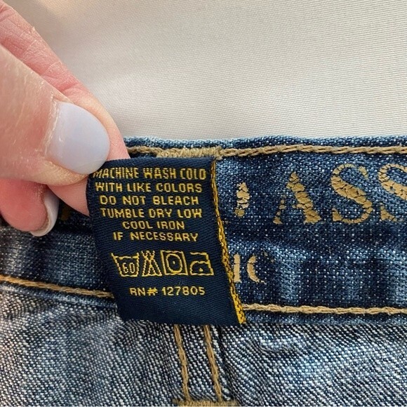 US Polo Straight Leg Classic Jeans Medium Wash Size 12 Girls - Picture 7 of 11